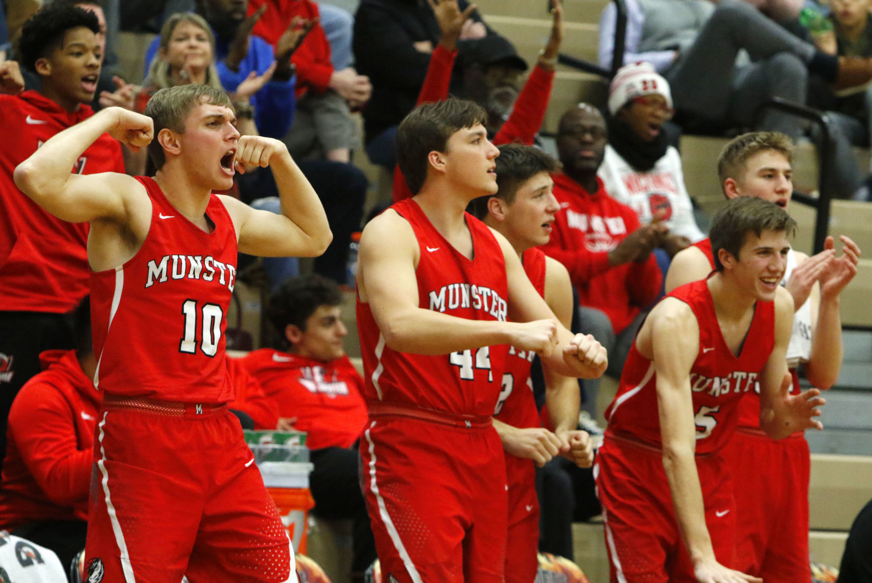 Munster at Lowell boys basketball